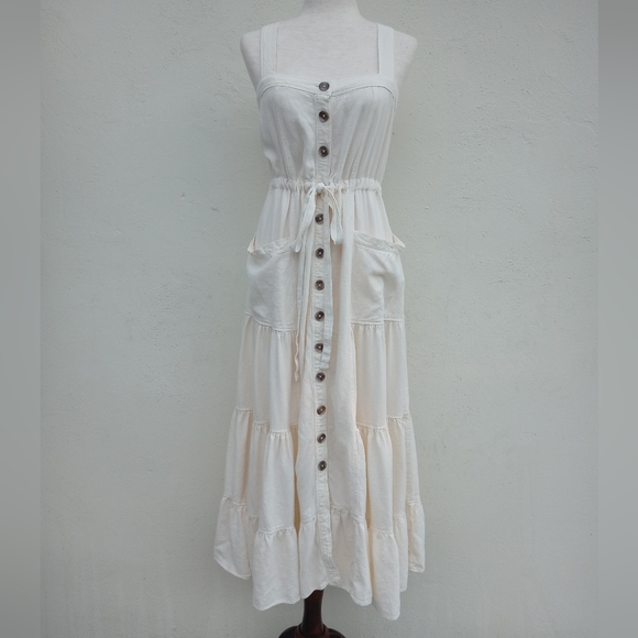 Free People Catch The Breeze Midi Dress - Picture 4 of 15